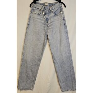 Agolde Criss Cross Upsized Suburbia Button Fly Jeans Size 26